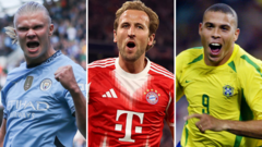 Haaland? Kane? R9? Ranking the best centre-forwards this century