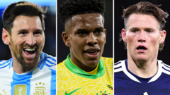 Messi, McTominay, Kane or Estevao - who to watch with 100 days to World Cup
